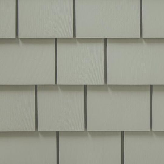 CertainTeed Siding Cedar Impressions Individual 5" Sawmill Polymer Shingle Siding - 33.33 Sq. Ft. Carton — CERCISSI53SSGR