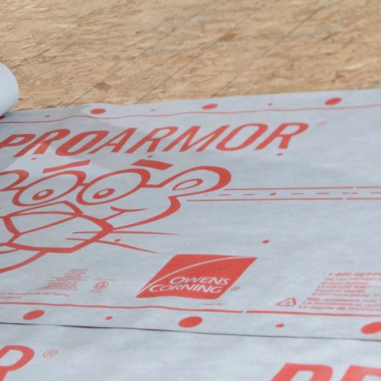 Owens Corning 42" x 286' ProArmor Synthetic Roof Underlayment - Total Roofing - 10 Sq. Roll