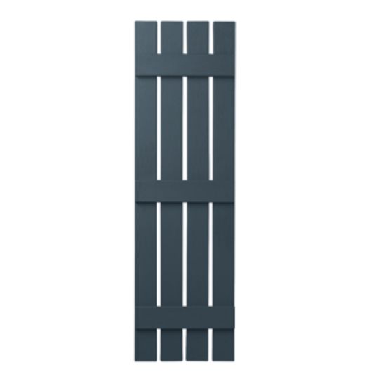 Mastic 16" x 47" Board & Batten Standard 4-Board Shutters - Open Style — ACOVIN4O164795