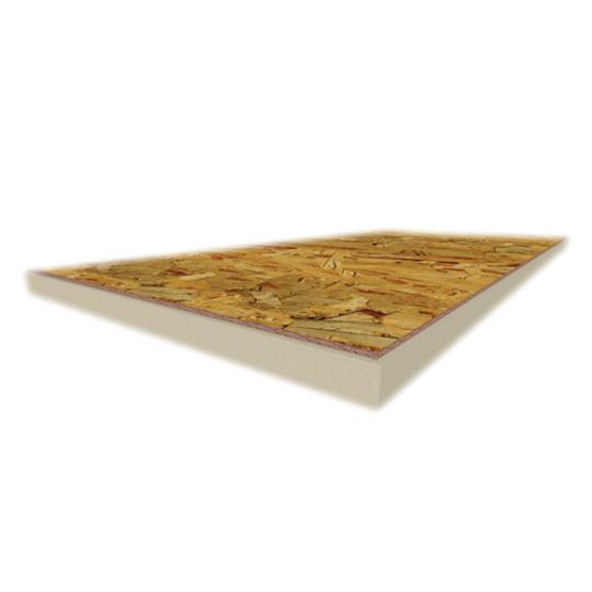 Hunter Panels 3.7" x 4' x 8' H-Shield Nb Polyiso Insulation with Fiber Reinforced Facer