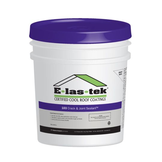 E-Las-Tek 103 Crack & Joint Sealant - 2 Gallon Pail — ETS103CWH2G