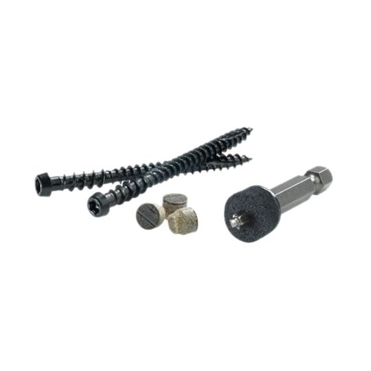 Olympic Manufacturing 2-3/4" Cortex Hidden Fastening System for Trex PVC Trim Boards - 100 Lineal Ft. Kit — FMCTX-TX1LFTSBD