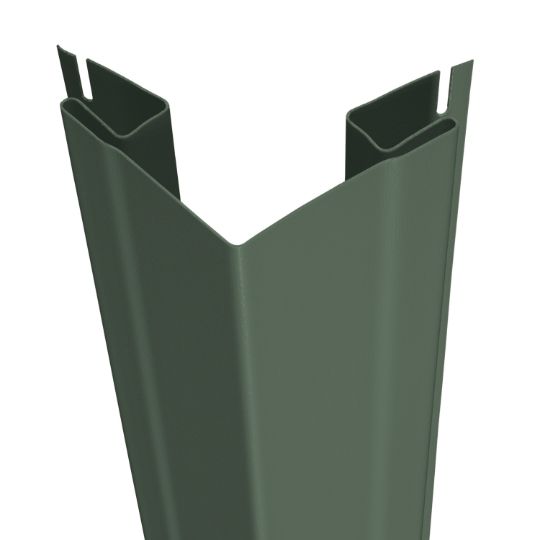 CertainTeed Siding 3/4" x 3-1/3" x 10' Outside Corner Post - Woodgrain Finish — CEROSCP34WG10FO