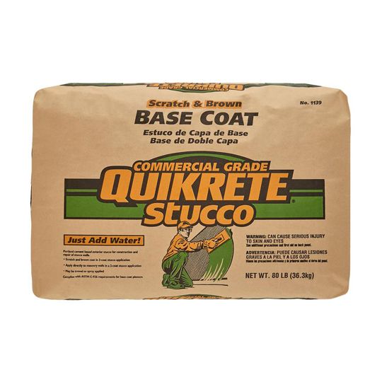 Quikrete Base Coat Stucco - 80 Lb. Bag