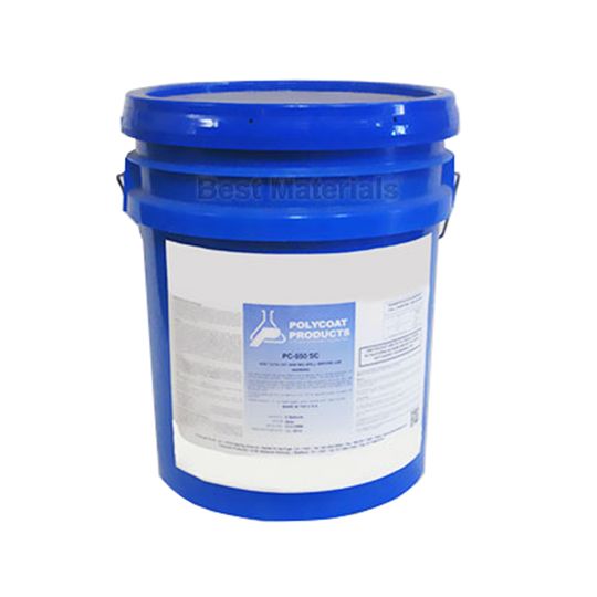 Polycoat Products PC-550SC Water Catalyzed Polyurethane, Polyurea Elastomeric Base Membrane - 5 Gallon Pail