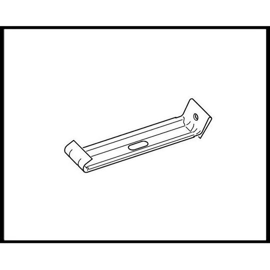 Mastic 5" Aluminum Hidden Hanger