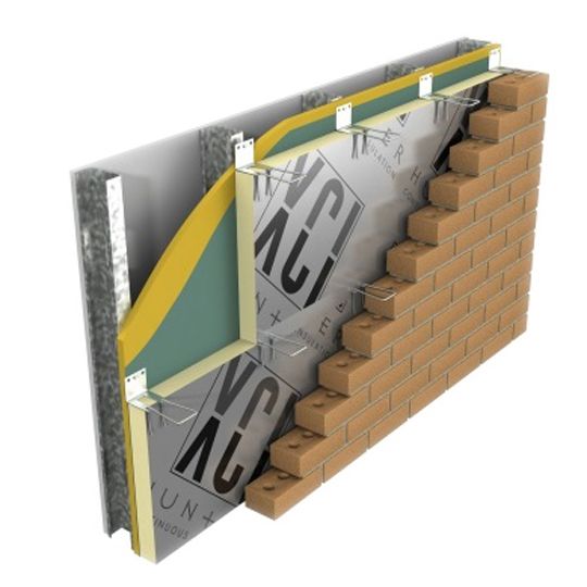 Hunter Panels 2" x 4' x 8' Xci Foil Facer Polyiso Insulation — HUNMSF2XCIFOIL