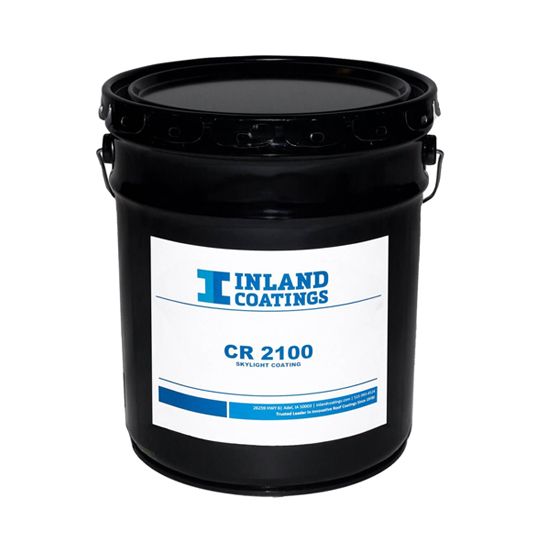 Inland Coatings CR-2100 Rubber Skylight Coating - 5 Gallon Pail