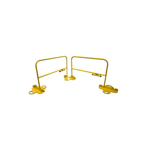 All Seasons Equipment Perimeter Guardrail - Base only — TRIKL24ALTCWHGR