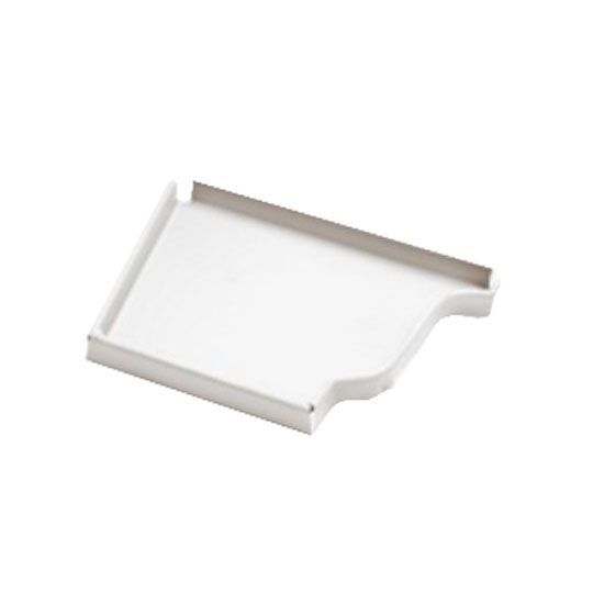Quality Edge .019" x 6" Aluminum Left End Cap — QED6LEC515