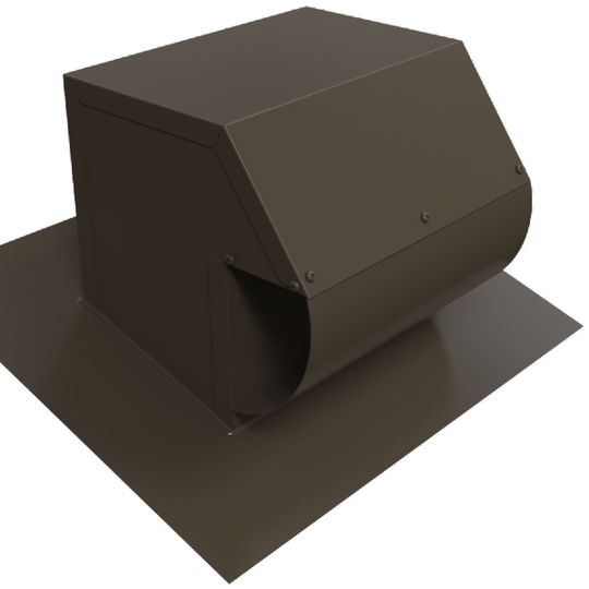 Ventilation Maximum Vmax CT-10 Roof Exhaust Vent Cap — Ventilation and Drainage — VMACT10BRN