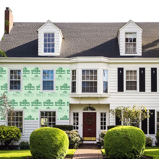 Kingspan Insulation 1/4" x 4' x 50' GreenGuard XP14 Fanfold Siding Underlayment