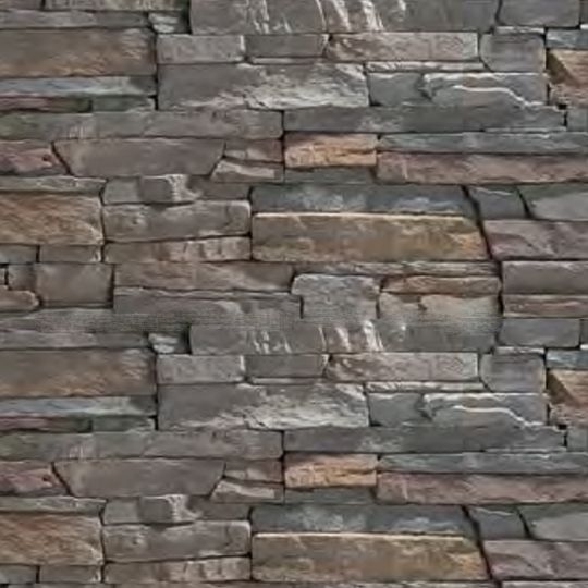 Eldorado Stone Stacked Stone Flat Stone - 11 Sq. Ft. Box — ELDSSF0011SB