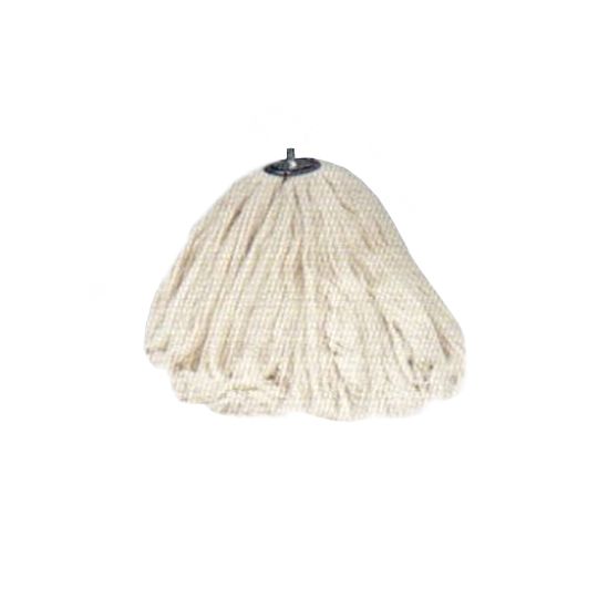 Luco Mop 24 Oz. White Singles Cotton Screw Mop