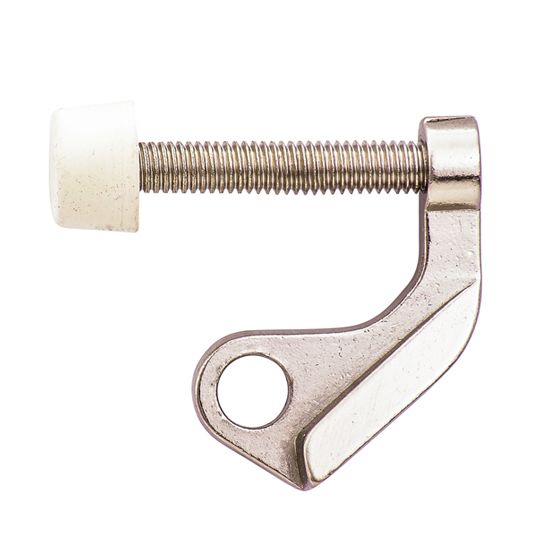 Sure-Loc Hardware Hinge Door Stop, Satin Nickel MP100