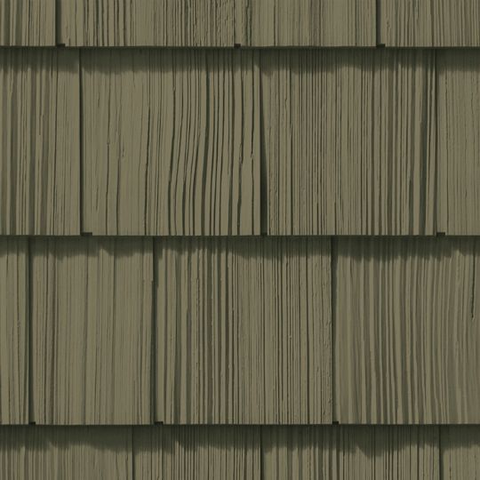 CertainTeed Siding Cedar Impressions Double 7" Straight Edge Rough-Split Polymer Shake Siding — CERCID7RSHS