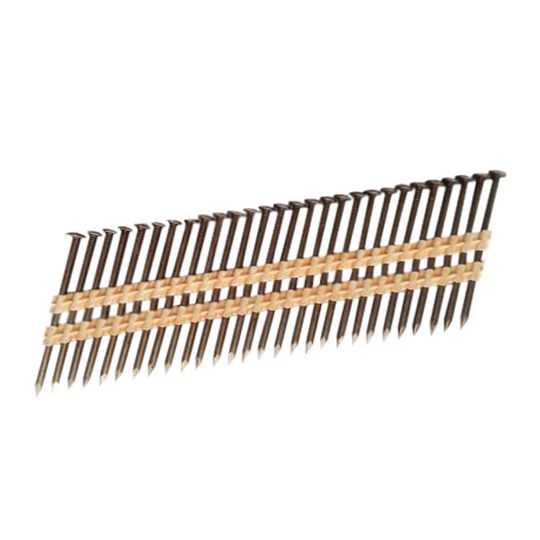 Building Products of America .113 x 2-3/8" 8D Bright Strip Load Nails - Carton of 5,000
