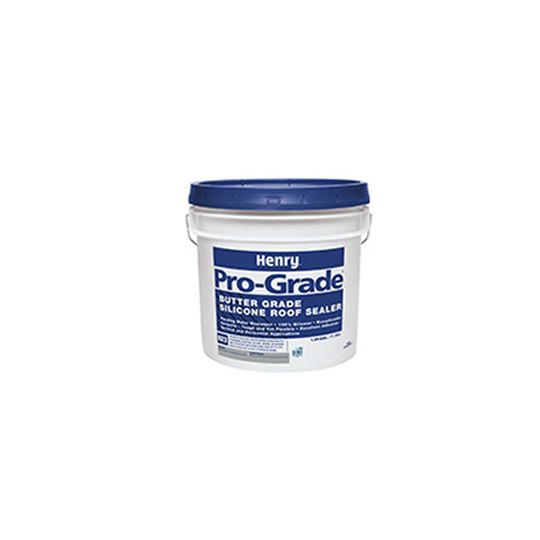 Henry Company 923 Pro-Grade Butter Grade Silicone Roof Sealant - 2 Gallon Pail