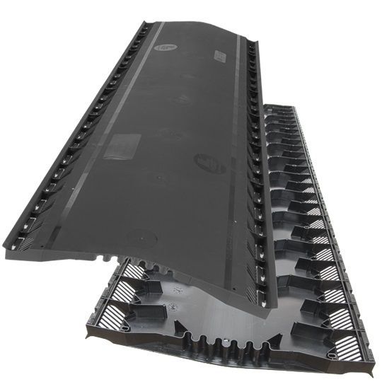 TRI-BUILT Lo-OmniRidge Low Profile Shingle-Over Ridge Vent