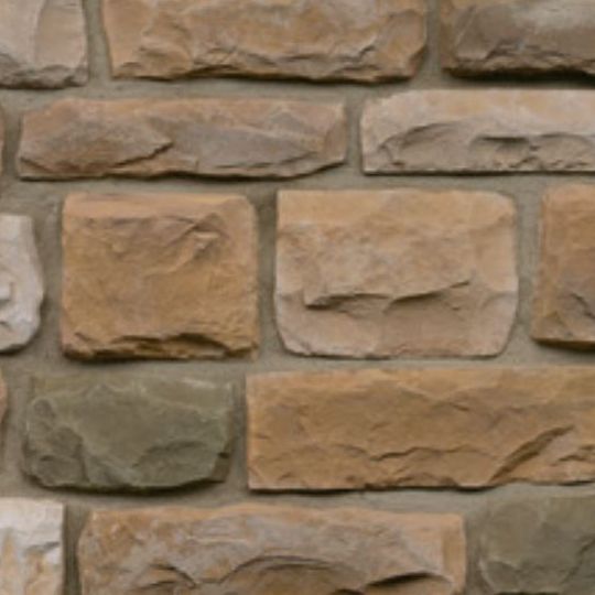 Ply Gem Cut Cobblestone Corners - 5 Lin. Ft. Box — PLGSCCSAU