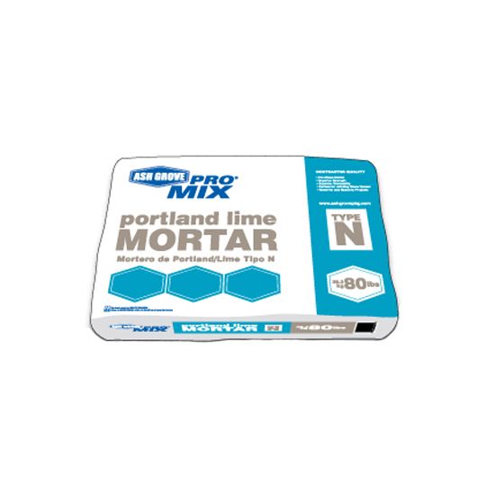 Ash Grove Packaging Corp. Pro Mix Portland Lime Mortar - Type N — AGP65151664