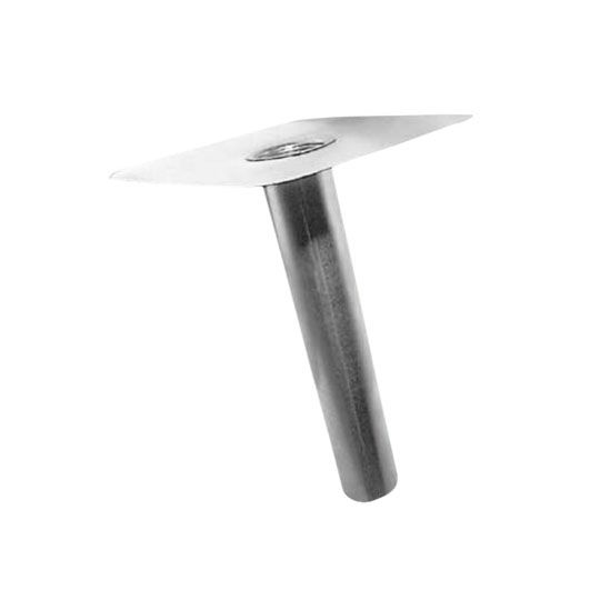 Art's Sheet Metal Mfg. 2" Round x 5" Long Roof Outlet