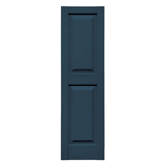 TRI-BUILT Standard Cottage Style Raised Panel Shutters (Pair) — TRI026714036