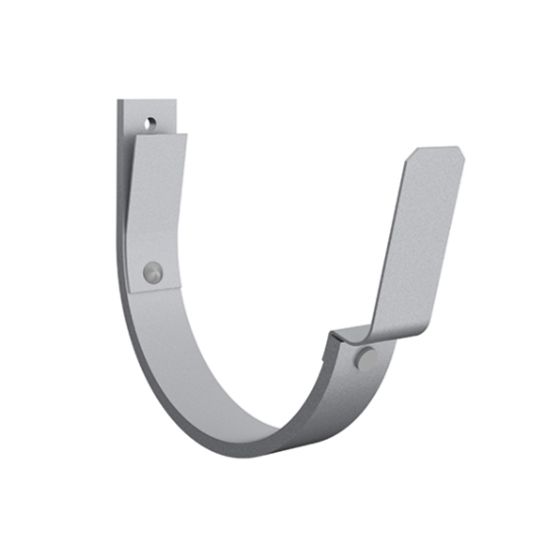 Nordic Steel Gutters 6" Steel Fascia Hanger with Tab — NODHFT6045SM