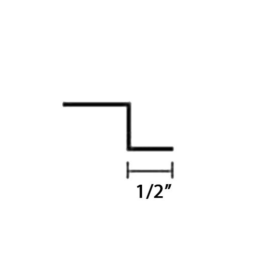 Bay Cities Metal Products 2 x 1 x 3 Galvanized Z-Bar