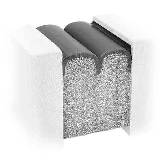 Emseal 3" x 2-3/4" BEJS-0300 Bridge Expansion Joint System - 6.5' Stick