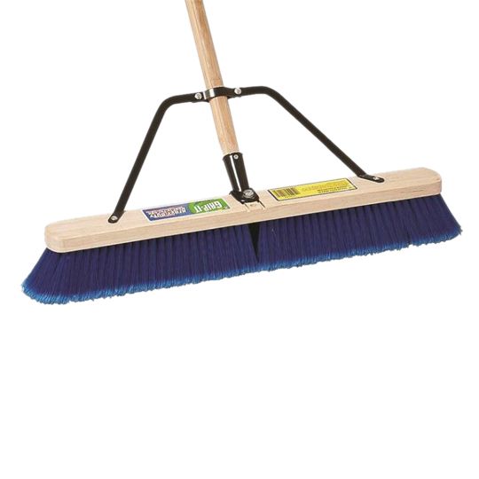 Mintcraft PRO 24" Pro Push Broom with Brace