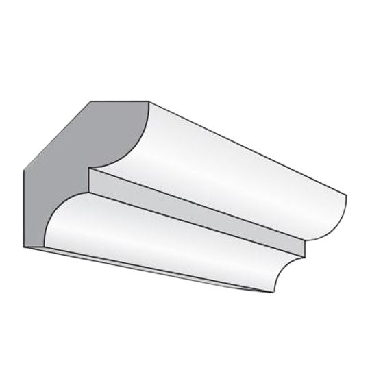 Versatex 9/16" x 1-3/4" x 16' Bed Molding