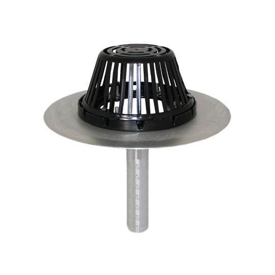 Marathon Roofing Products 4-3/4" x 5-1/4" Retrofit Fast Flow Drain with Clamping Ring
