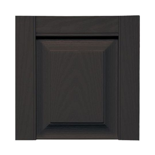 Mid-America Transom Top for Standard Raised Panel Shutters — MABTT12MB