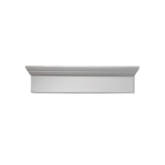 Fypon Molded Millwork 9" x 36" Narrow Window Crosshead