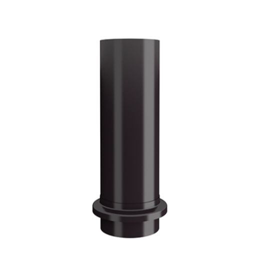 Nordic Steel Gutters 4" Steel Drain Tile Extension — NODDTE387DB