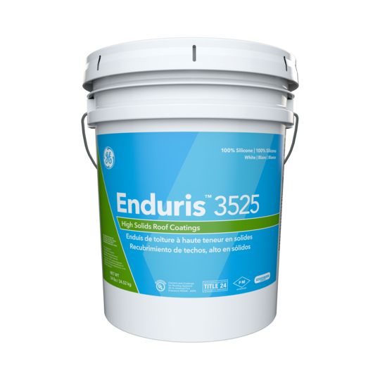 General Electric Enduris 3525 Silicone Roof Coating - 5 Gallon Pail