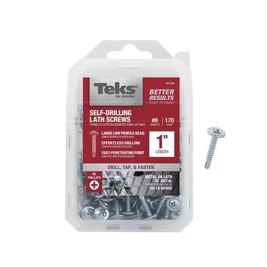 Buildex #8 x 1" Teks Phillips Truss Hd