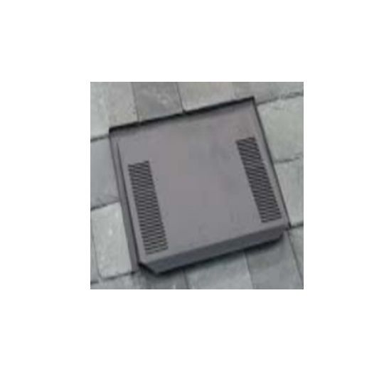 Owens Corning VentSure Galvanized Low Profile Slant Back Roof Vent with Exterior Louver - Standard Flange — Ventilation and Drainage — OCFVTS572DG