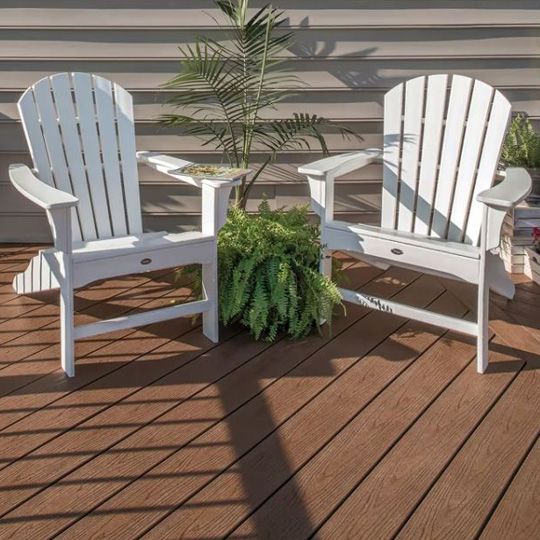 Trex Enhance Basics Square Edge Composite Deck Board — TRXEBSE20SD