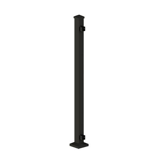 RDI Railing Dynamics 2" x 2" x 38" Excalibur End Post Assembly for 36" Rail with 2" Bottom Space