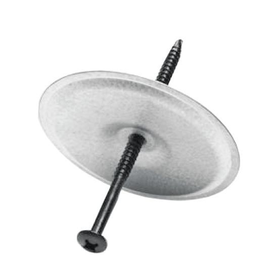 Performance Roof Systems 4" Perlok #12 Assembled Screw and Plate Pre-Assembled Fastener - Carton of 250