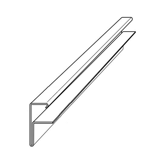 Mastic 5/8" F-Channel — ACOVFR05498