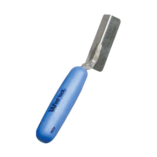 Wind-Lock 1-1/2" Stainless Steel Outside Corner Edger with Comfort-Soft Handle