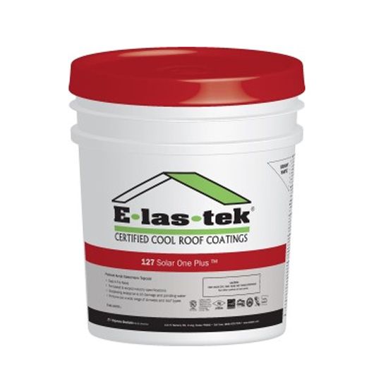E-Las-Tek 127 Solar One Plus Roof Coating - 5 Gallon Pail — ETS127WH5G