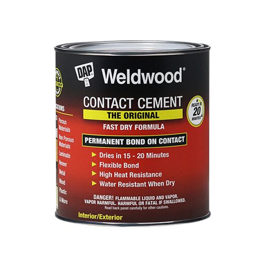 DAP Weldwood Original Contact Cement - 1 Quart Can