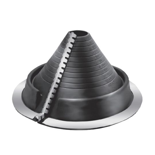 SFS Intec 3/4" to 2-3/4" Retrofit #1 Round Base Flashing