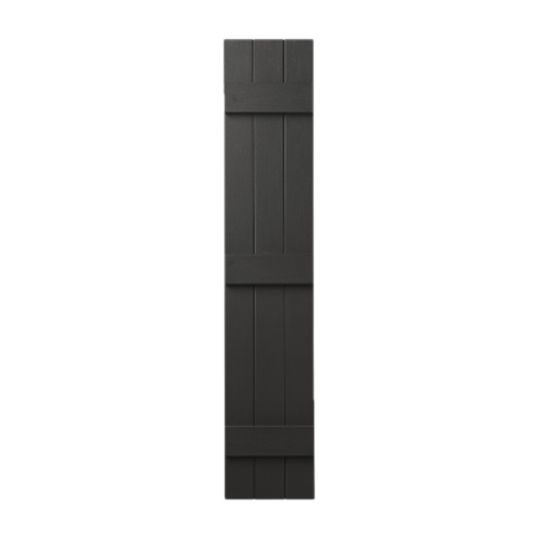 Mastic 11" x 39" Board & Batten Standard 3-Board Shutters - Closed Style — ACOVIN3C113933