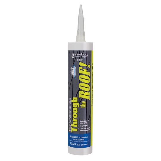 Steel & Wire Through the Roof! Caulk - 10.5 oz. Cartridge — Adhesives, Caulks & Sealants — TTRCRCTB