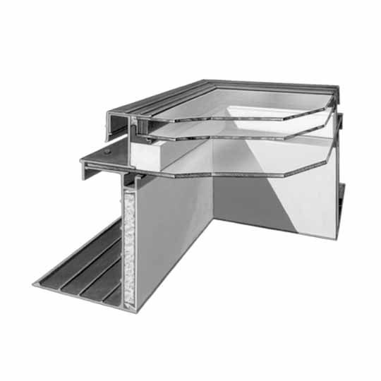 Sun-Tek 22.5" x 22.5" Extreme Weather Impact Self Flashing Glass Skylight